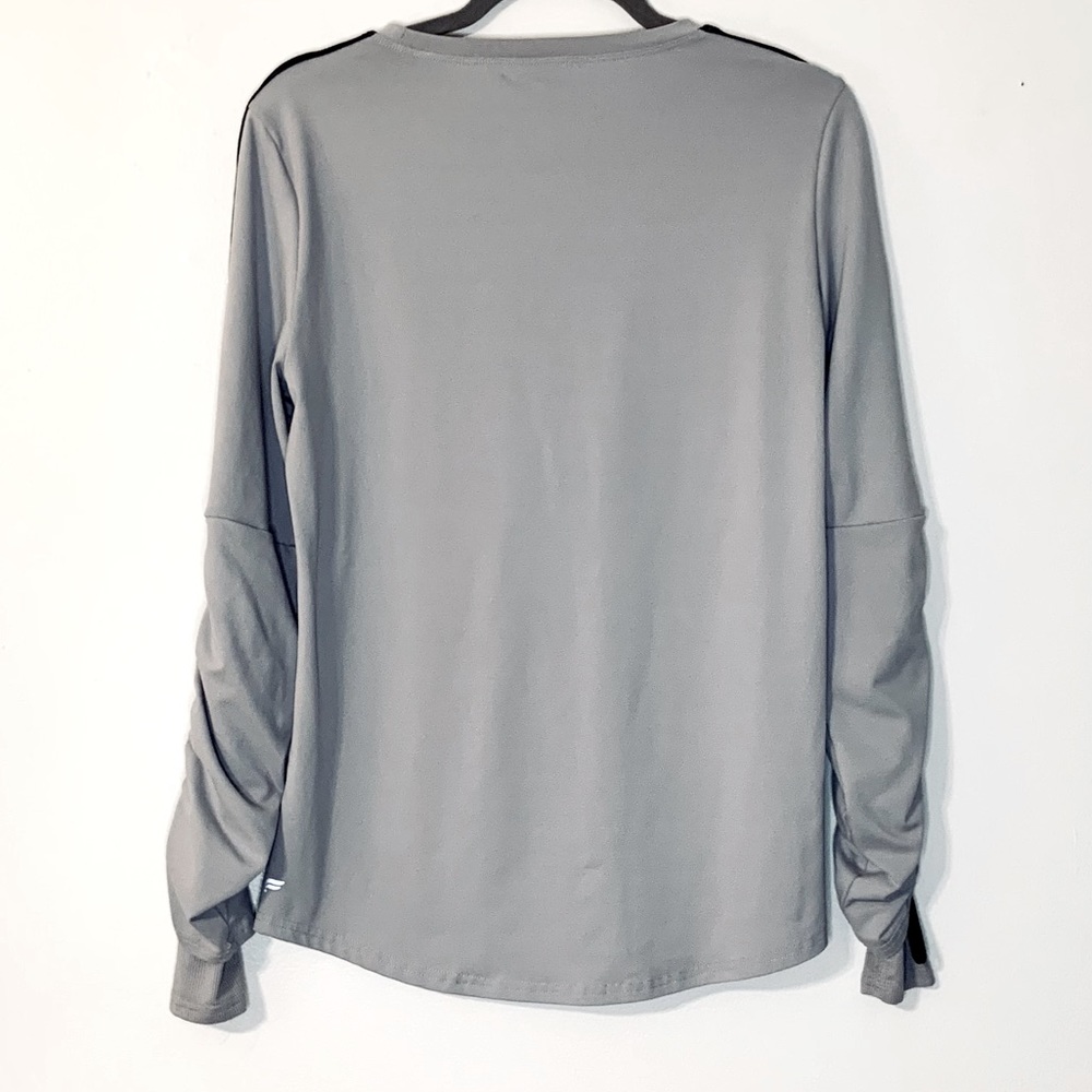 Fabletics Long Adjustable Sleeve Workout Top Sz M - image 5